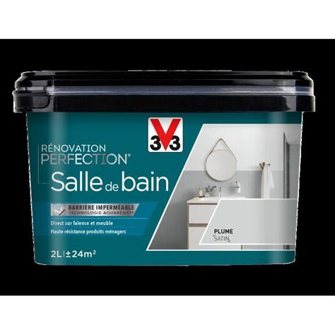 Peinture Renovation Salle De Bain Satin Plume L