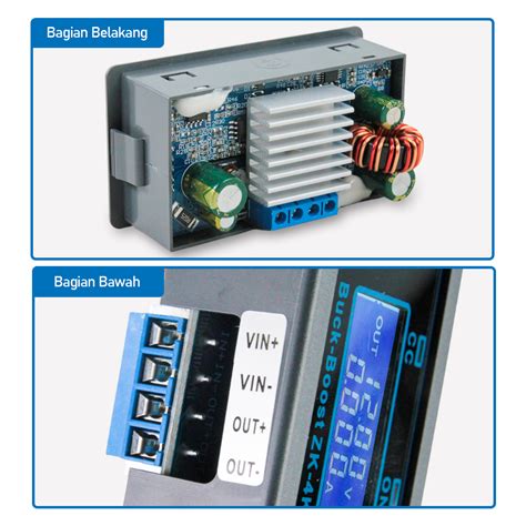 Module DC Buck Boost Converter CC CV 30V 4A With LED Display ZK 4KX
