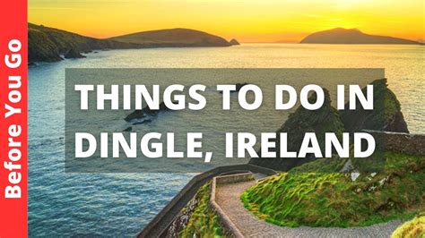 Dingle Ireland Travel Guide 11 Best Things To Do In Dingle Youtube