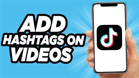 How To Add Hashtags On Tiktok Easy Tutorial Youtube