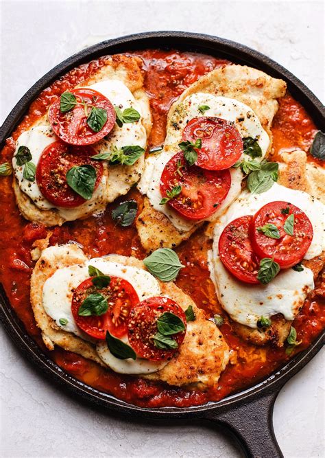 Keto Chicken Parmesan With Fresh Tomato Slices — The Daley Plate