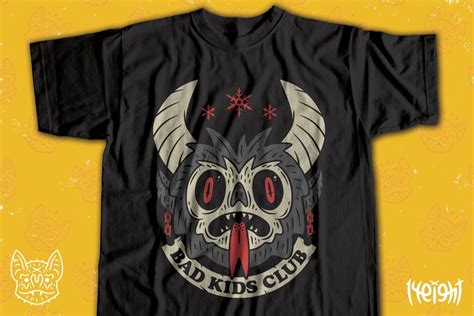 Bad Kids Club - Krampus t-shirt / Merry Krampus / Christmas Horror ...