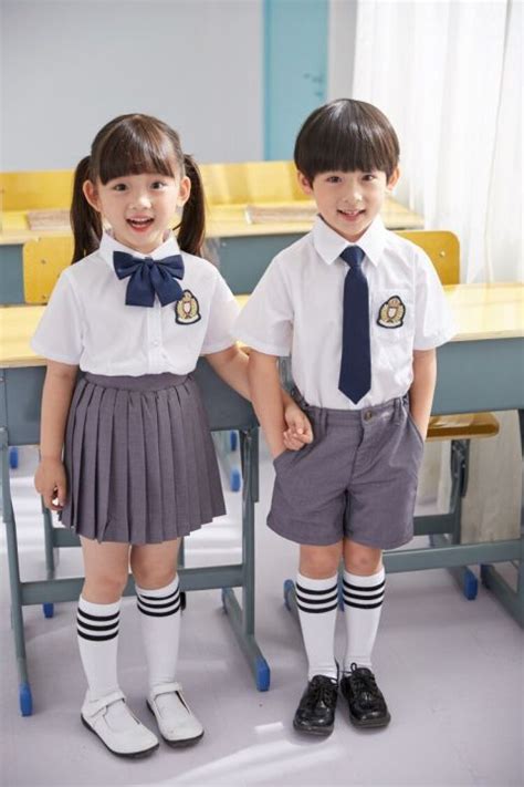 Customized Kids School Uniforms Kindergarten Girl Boys Blazer Stage ...