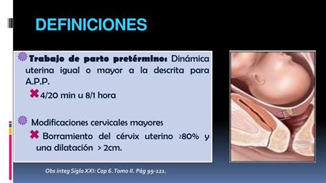 PPT PARTO PRETERMINO Y AMENAZA DE PARTO PRETERMINO PowerPoint