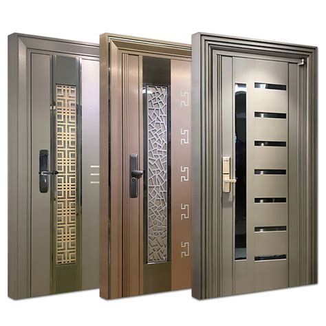 Entry Composite Exterior Security Steel Aluminum Metal Door China