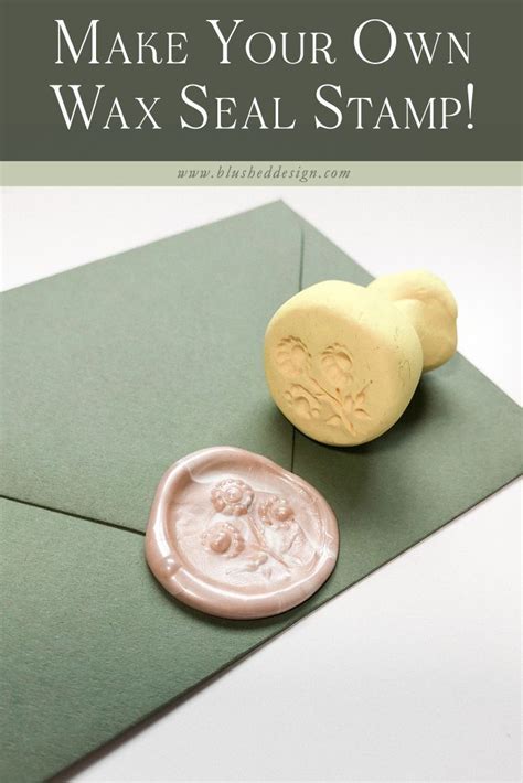 Diy Sealing Wax Stamp