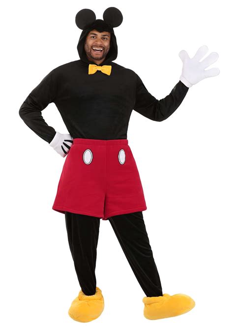 Deluxe Disney Mickey Mouse Men's Costume | Disney Costumes - $59.99