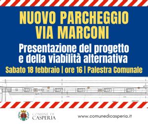 Nuovo Parcheggio Via Marconi Presentazione Progetto Comune Di