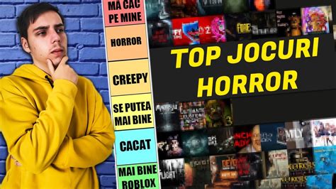 Tier List Cu Jocuri Horror Youtube