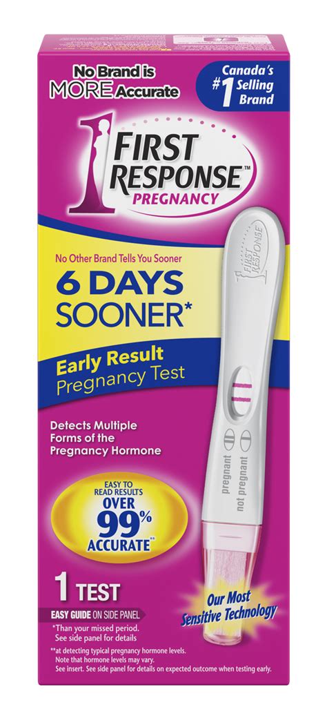 Rapid Result Pregnancy Test First Response FIRST RESPONSE