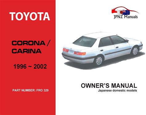 Free Corona Premio Owners Manual