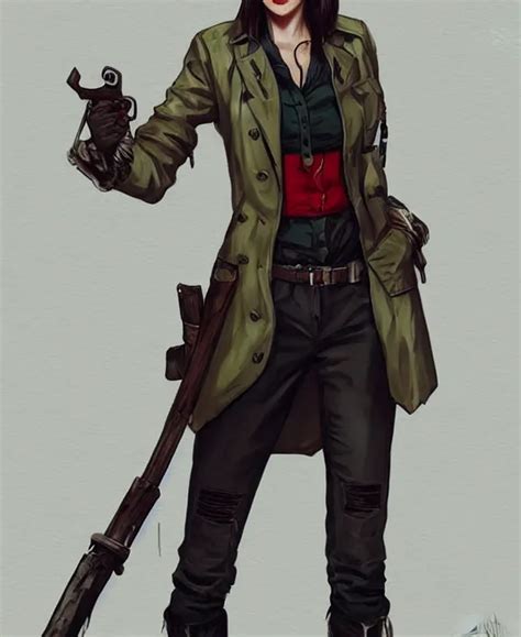 Hunt Showdown Fanart Cosplay Female Hunter Modeling Stable Diffusion