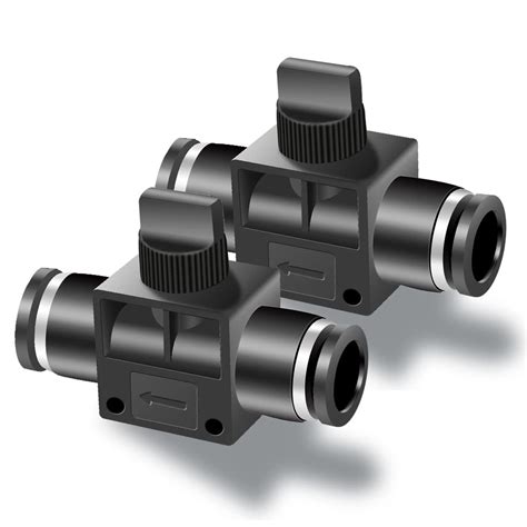 Beduan Push To Connect Air Control Ball Valve 8mm Tube Od