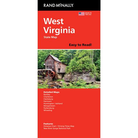 Rand McNally Folded Map: West Virginia