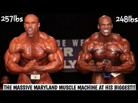 257lb KEVIN LEVRONE Out Masses RONNIE COLEMAN At The 1998 Mr