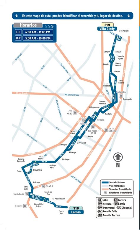 Mapa Urbana Sitp Villa Cindy Lomas Mirutafacil