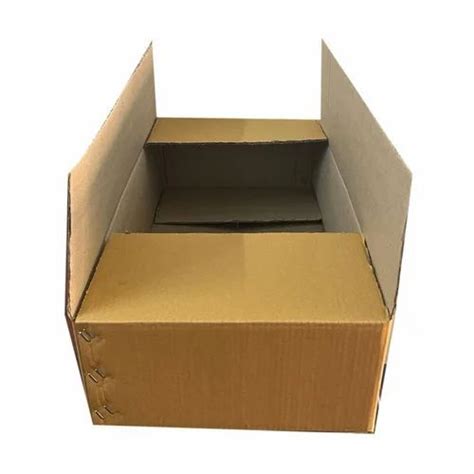 Brown Rectangular 5 Ply Corrugated Paper Packaging Box At Best Price In