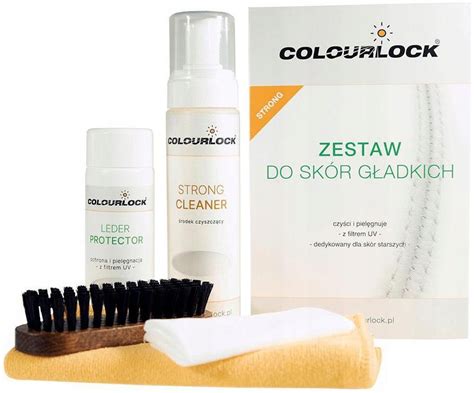 Colourlock Zestaw Do Sk Ry Strong Clean Protector Za Z Z Krak W