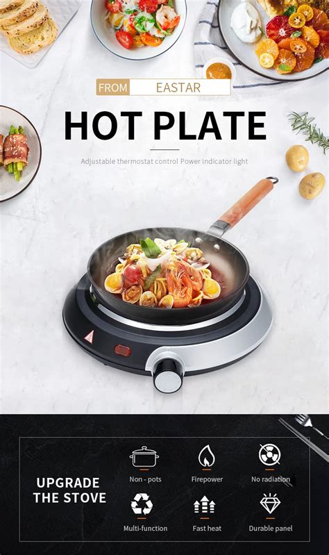Single Burner White Color Solid Hotplate Electric Hot Plate Buy 500w Single Hot Plate Electric