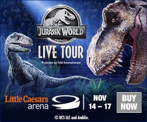 Win A 4 Pack Of Tickets To Jurassic World Live Tour 97 9 Wjlb