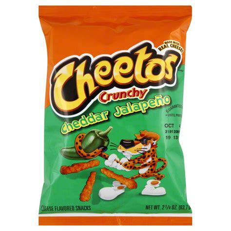 Cheetos® Crunchy Cheddar Jalapeno Cheese Flavored Snacks Reviews 2019