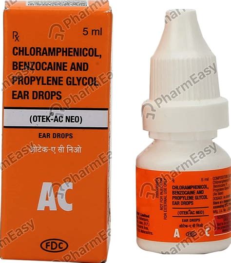 Otek Ac Neo Ear Drop 5ml Uses Side Effects Price Dosage PharmEasy