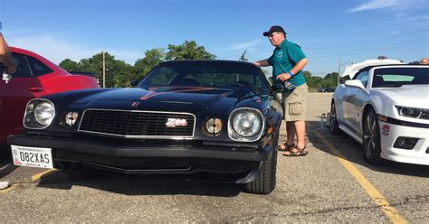 Chevy Camaro fans tour GM Lansing plant