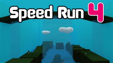 Roblox Speed Run 4 Level 1 2 And 3 Youtube