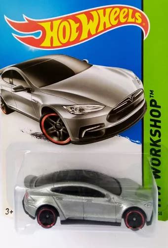 Hot Wheels Tesla Model S Plata Meses sin interés