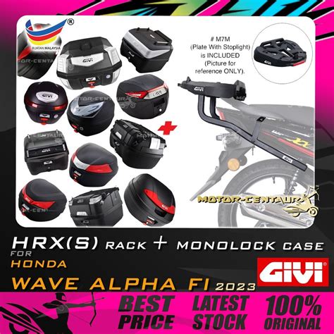 Set Kombo Kotak Box Givi B B B B B B Top Case Givi Honda