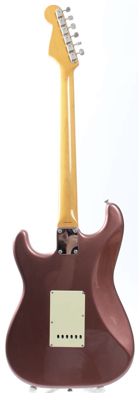 Fender Stratocaster 62 Reissue Matching Headstock 2000 Burgundy Mist Metallic Guitar For Sale