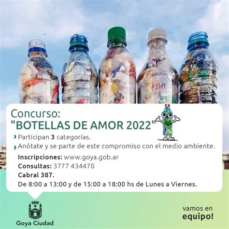 Concurso Ambientalista HASTA EL 14 DE SEPTIEMBRE SE PUEDEN JUNTAR LAS