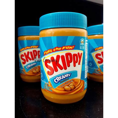 Jual Skippy Creamy Peanut Butter Selai Kacang 500gr Shopee Indonesia