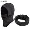 Veqking Winter Winddicht Wandern Caps M Nner Warme Thermische Fleece