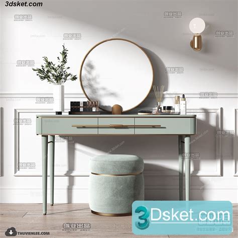 3d Model Dressing Table Free Download 025 Download 3d Model Free