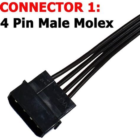 Silhouette Molex Ide 4 Pin Erkek 15 Pin Dişi Sata Güç Fiyatı