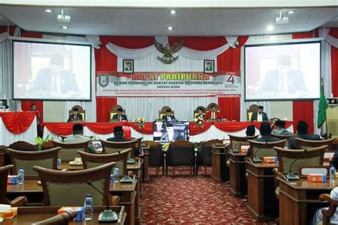 Dprd Provinsi Bengkulu Gelar Paripurna Hut Ri Ke Tahun Beritalima