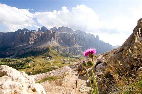 Fototapete Berge Dolomiten Felsen nach Maß myredro de