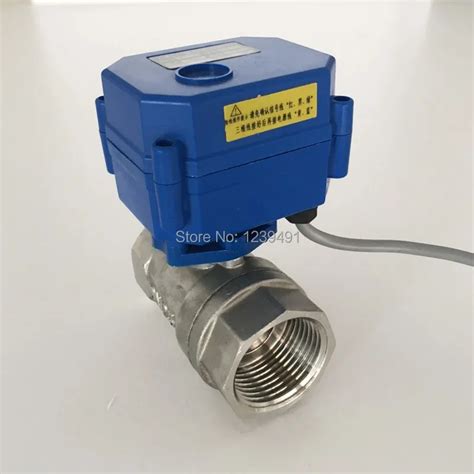 Dn Dn Dn Way Stainless Steel Full Port Motorized Ball Valve