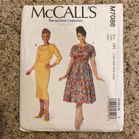 McCalls Other Volup Mccalls Archive Collection Circa 963 Dress