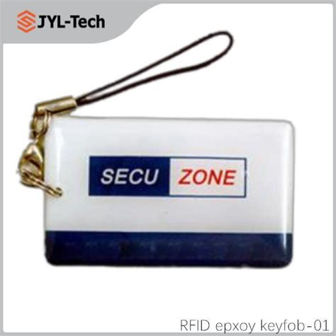 Proximity Smart Rfid Keyfob Keychain High Frequency Mhz Epoxy Nfc