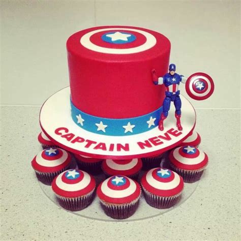 Pin By Lubelia Rodrigues On Captain America Desserts Cake Fondant