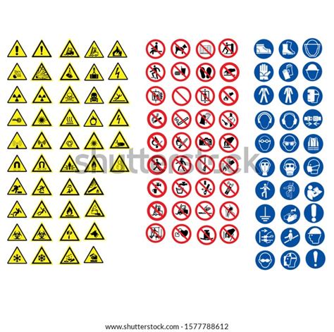 Iso 7010 Safety Signs And Symbols