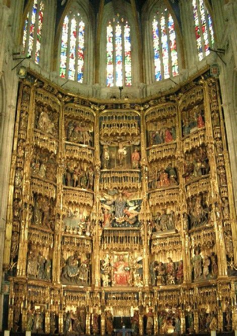 RETABLO DE LA CATEDRAL DE OVIEDO ESPAÑA Catedral Oviedo Altar