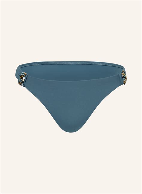 CYELL Basic Bikini Hose SUMMER SILENCE Mit Schmucksteinen In Blau
