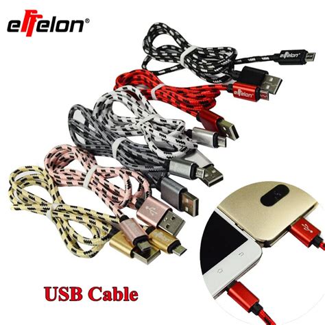 Effelon 3M Micro USB Cable Mobile Phone USB Charger Data Sync Cable For