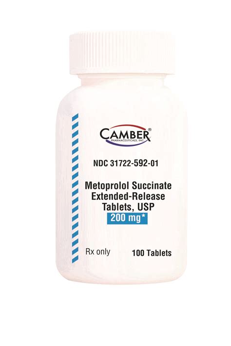 Metoprolol Succinate Er – Camber Pharmaceuticals