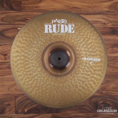 Paiste 17 Rude Crash Ride Cymbal Ebay