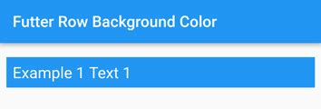 5 Ways Flutter Row Background Color Examples AndroidRide