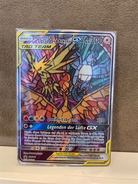 Promo Lavados Zapdos Arktos Gx Sm Sealed De Pokemon Kaufen Auf